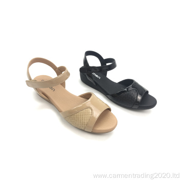Ladies daily sandals Low wedge sandals women